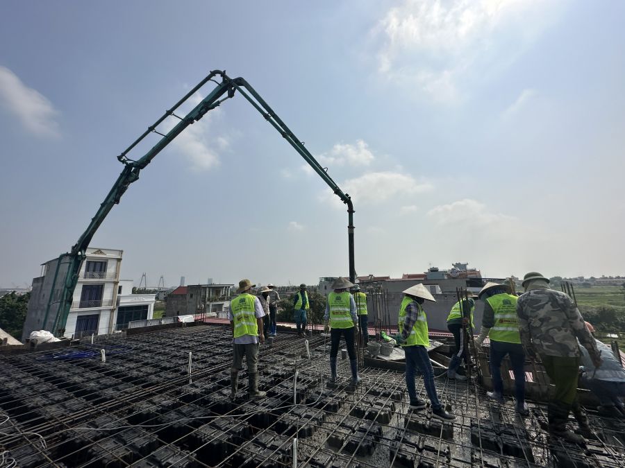 Độ dày sàn phẳng không dầm Tbox đạt chuẩn